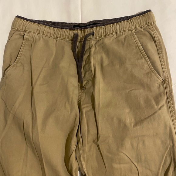 Khaki Cuffed Joggers - Picture 2 of 6